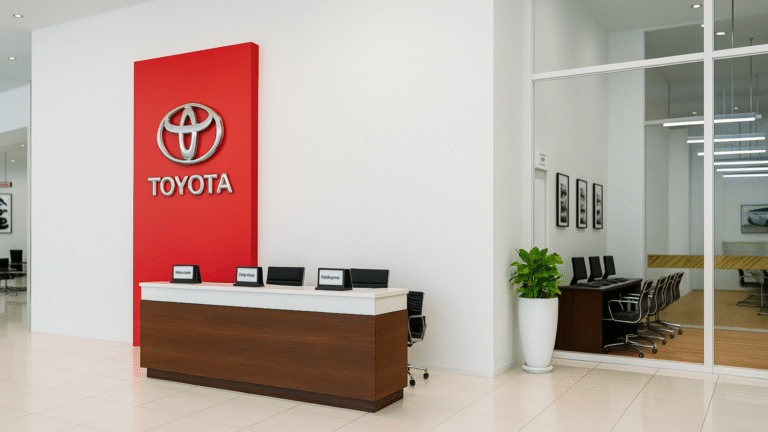 Showroom Toyota
