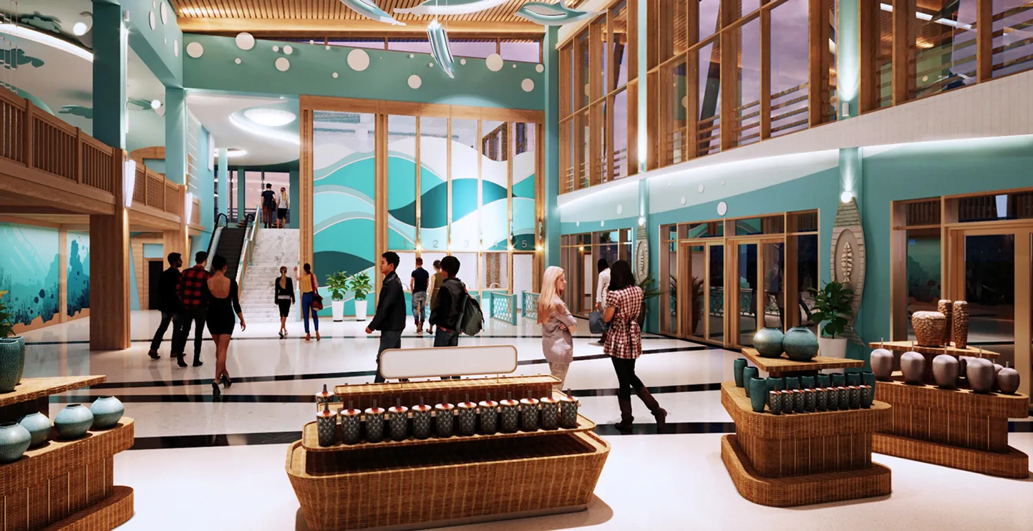 Nội thất Ga Phù Long